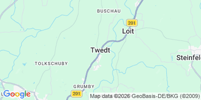 Karte Twedt