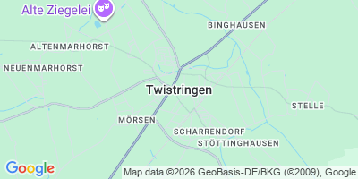 Karte Twistringen