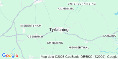 Karte Tyrlaching