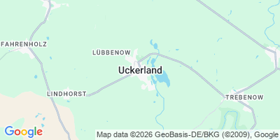 Karte Uckerland