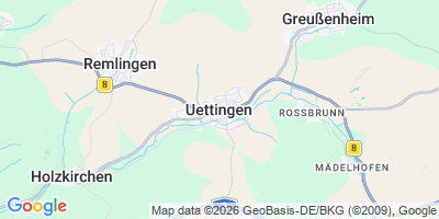 Karte Uettingen