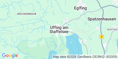 Karte Uffing a.Staffelsee