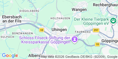 Karte Uhingen