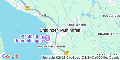 Karte Uhldingen-Mühlhofen