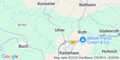 Karte Uhler