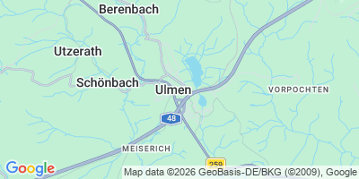Karte Ulmen, Stadt