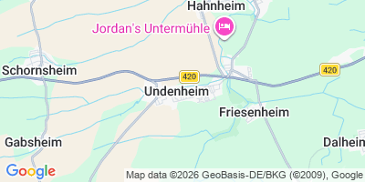 Karte Undenheim