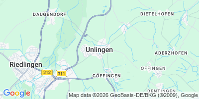 Karte Unlingen