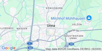 Karte Unna