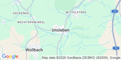 Karte Unsleben