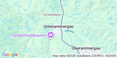 Karte Unterammergau