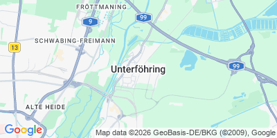 Karte Unterföhring