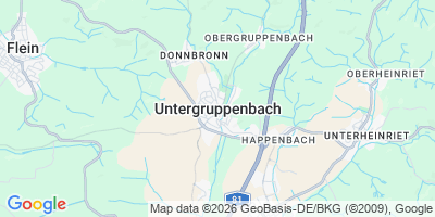 Karte Untergruppenbach