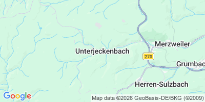 Karte Unterjeckenbach