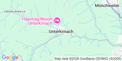 Karte Unterkirnach