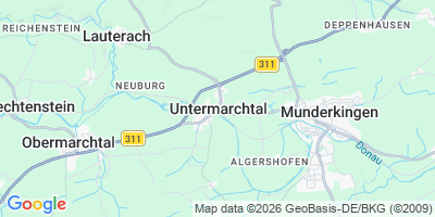 Karte Untermarchtal