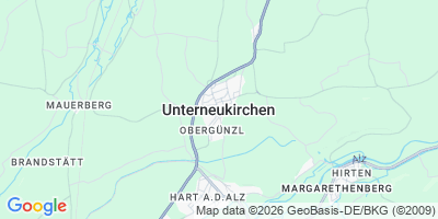 Karte Unterneukirchen