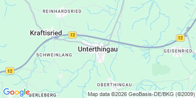 Karte Unterthingau