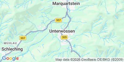 Karte Unterwössen