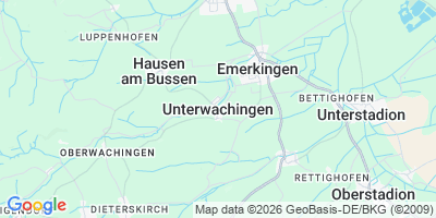Karte Unterwachingen