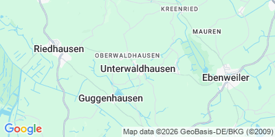 Karte Unterwaldhausen