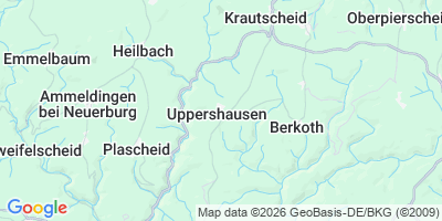 Karte Uppershausen