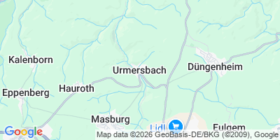 Karte Urmersbach