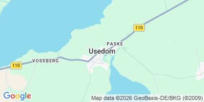 Karte Usedom