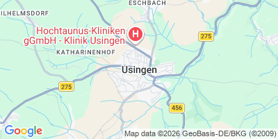 Karte Usingen