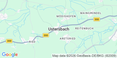 Karte Ustersbach