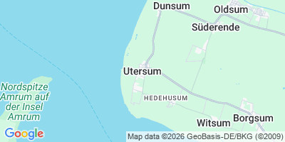 Karte Utersum