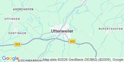 Karte Uttenweiler