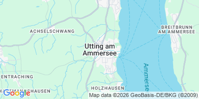 Karte Utting am Ammersee