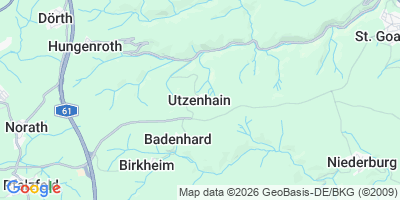 Karte Utzenhain