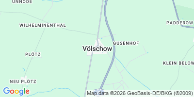 Karte Völschow