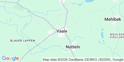 Karte Vaale