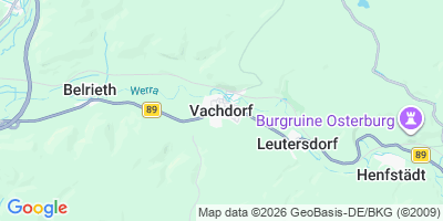 Karte Vachdorf
