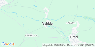 Karte Vahlde