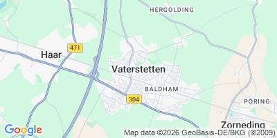 Karte Vaterstetten