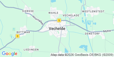 Karte Vechelde