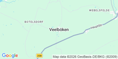 Karte Veelböken