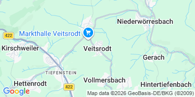 Karte Veitsrodt