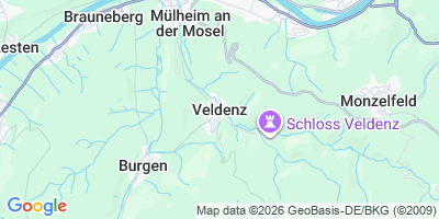 Karte Veldenz