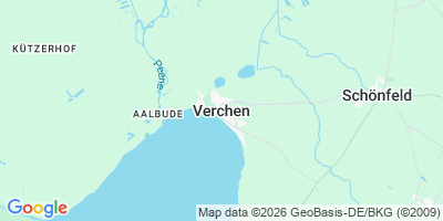 Karte Verchen