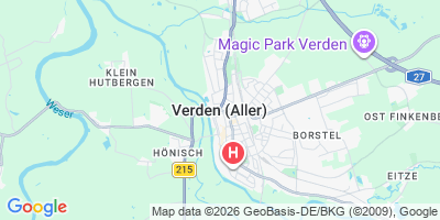 Karte Verden (Aller)