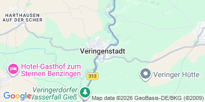 Karte Veringenstadt