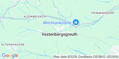 Karte Vestenbergsgreuth