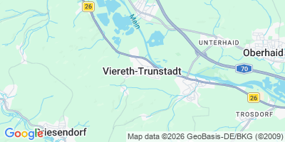 Karte Viereth-Trunstadt