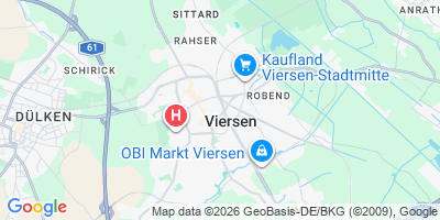 Karte Viersen
