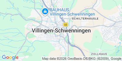 Karte Villingen-Schwenningen